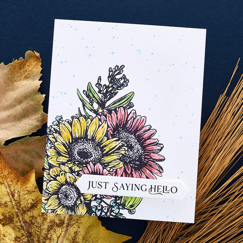 Spellbinders Fancy Sentiment Strips BetterPress Press Plate, Metal