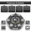 ROMELACK Black Fuel Cap 6061 Aluminum Gas Caps Compatible with