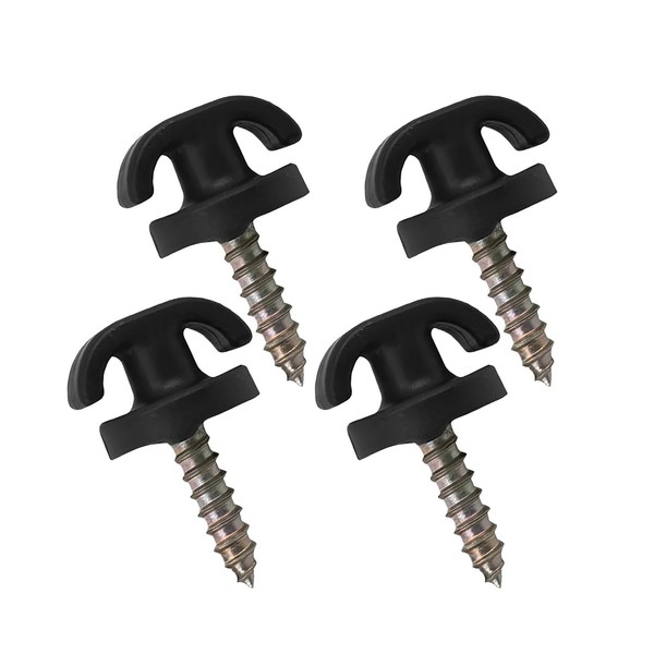 Lexziuo 4 PCS Cargo Net Screw Hooks - Universal Car