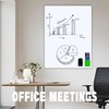 WEINIDASI Magnetic Dry Erase Whiteboard Paper, Whiteboard with Dirt Repellent