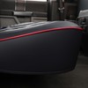 Huidasource Rear Bench Leather Seat Covers Fit for Chevy Silverado