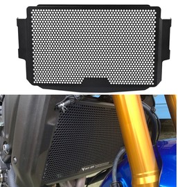 MT-09 FZ09 2021-2023 - Cubierta protectora para rejilla de radiador para motocicleta Y.amaha MT09 FZ-09 XSR900 Tracer 900 2021 2022 2023 (negro)