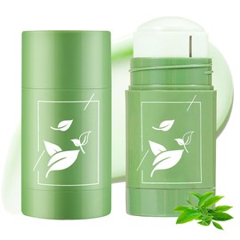 2PCS Green Tea Mask Stick,Moisturizing Clay Mask for Face,Green Tea Cleansing Clay Face Mask,Hydrating Green Tea Face Mask Clay Stick,Oil Control Green Tea Deep Cleanse Mask Stick for All Skin Types