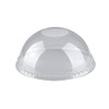 Papstar 11314 50 "Hurricane" Domed Lid PET Round Diameter 9.5