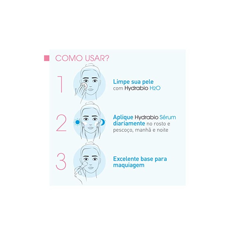 Bioderma Hydrabio Serum Moisturizing Concentrate for Unisex 1.3 oz Serum