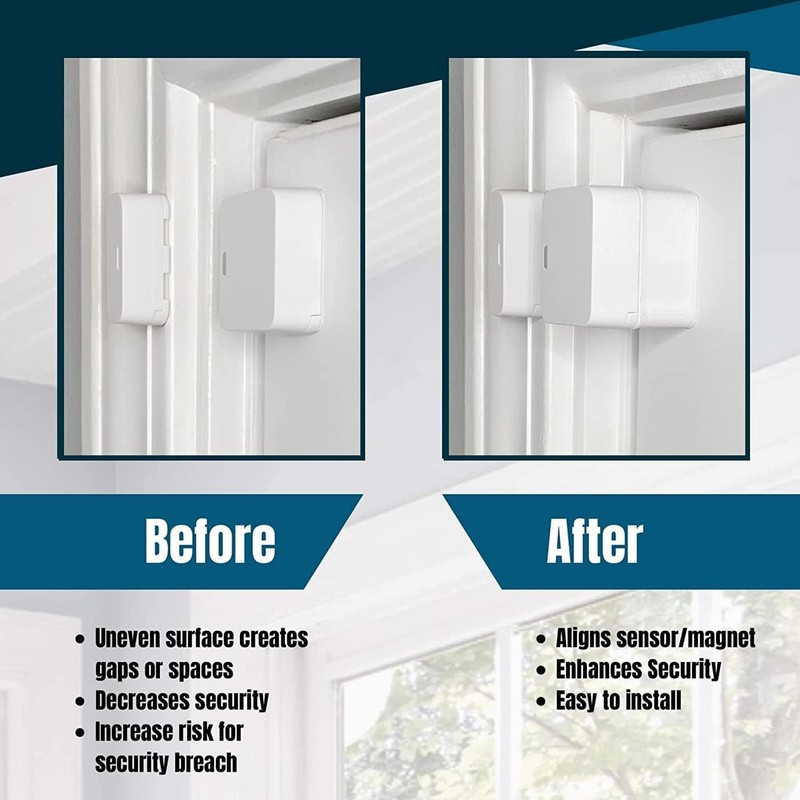 Spacer for Simplisafe - Security Sensor Spacer for Wireless Home