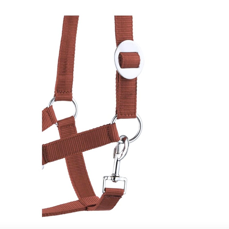 Halter Lead Rope Set with Snap Hook Adjustable Horse Halter