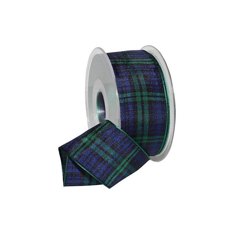 Morex Ribbon Edinburgh Ribbon, 1.5 inches by 27 yards, Black