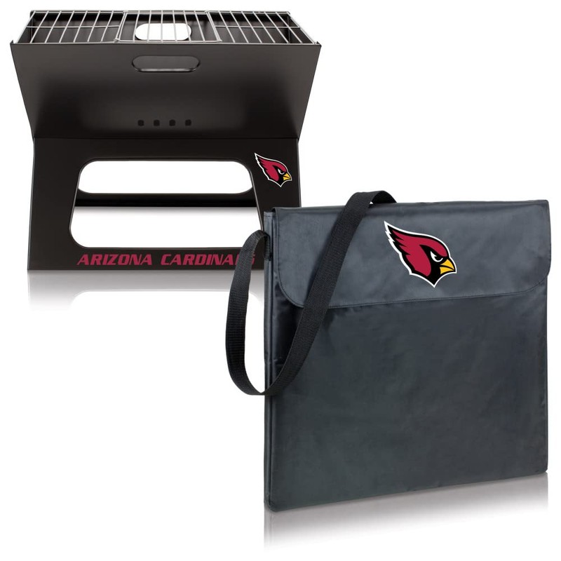 PICNIC TIME Arizona Cardinals X-Grill Portable BBQ