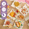 Reallnaive 600 Pcs Summer Food Wax Paper Sheets 12 x