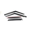 SDZ Front Rear Window Visor Vent Rain Wind Guard Shade