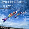 In the Breeze Spectrum Koi Fish Windsock, 3-Feet,Rainbow,4117