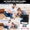 ALPCAM 4K Webcam Ultra HD 2160P IMX317 Sensor USB Camera,Plug