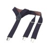 Jan Vanderstorm Herren Hosenträger Bjaspe dunkelblau, 130
