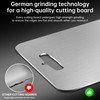 Katori Titanium Cutting Board for Kitchen: Pure Titanium Non Toxic
