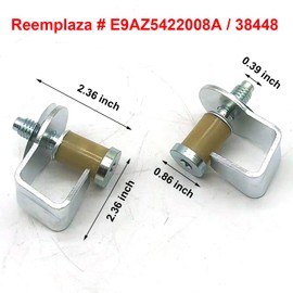 XINYUICEAN Juego de 2 Pernos de Golpeo de Puerta, Pernos de Bloqueo de Puerta, Buje Golpeador de puerta Compatible con Ford 1980-1997/1987-89 Lincoln / 1981-90 Mercury Replace # E9AZ5422008A / 38448