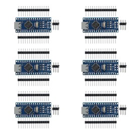 KEAcvise Nano 3.0 ATmega328P Controller Board (6-Pack) with Type-C USB & CH340, Compatible with Arduino Nano, Pre-Installed Bootloader​