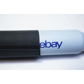 Unbranded READ! New 25' Tightly Woven Ballistic Nylon Sleeving 3" Inside Dia Dura Wrap Blk
