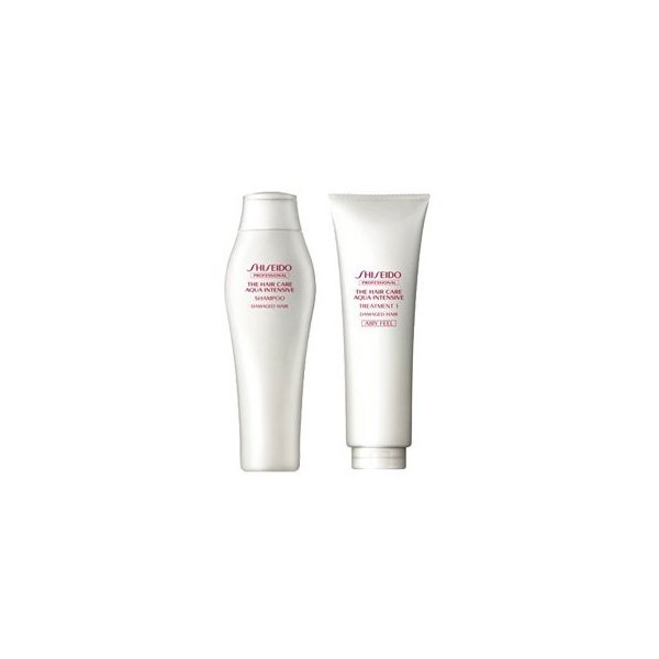 Shiseido Aqua Intensive Shampoo 8.5 fl oz (250 ml) & Treatment 1, 8.8 oz (250 g)