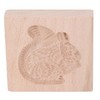 Cookie Mould, Reusable, Easy to Clean, Smooth Surface, Beech Wood,