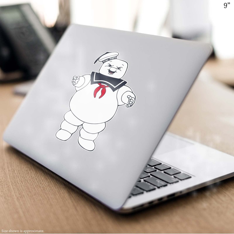 Stay Puft White Vinyl Nontransparent Decal Sticker 20"