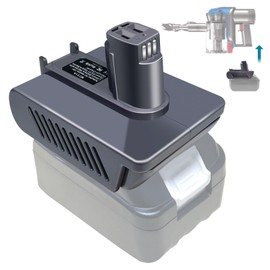 DC31 Battery Adapter for Dyson Type A DC35 DC34 DC45 917083-01 DC44 (Not Fit Type B, DC44 MK2) Animal Cordless Handheld Vacuum Fit for Makita 18V LXT Battery