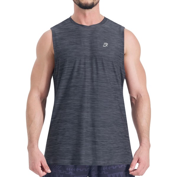 EZRUN Men's Tank Tops Quick Dry Workout Muscle Sleeveless Shirts