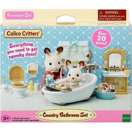 Set De Baño Campestre Brinquedo Sylvanian Families