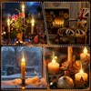 DoRight Silicone Dipped Candle Light Bulbs, 5 Watt Flame Light