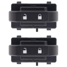 ApplianPar Front Driver and Passenger Side Door Lock Switch Button for Ford F150 Lincoln Mark LT 2009-2014