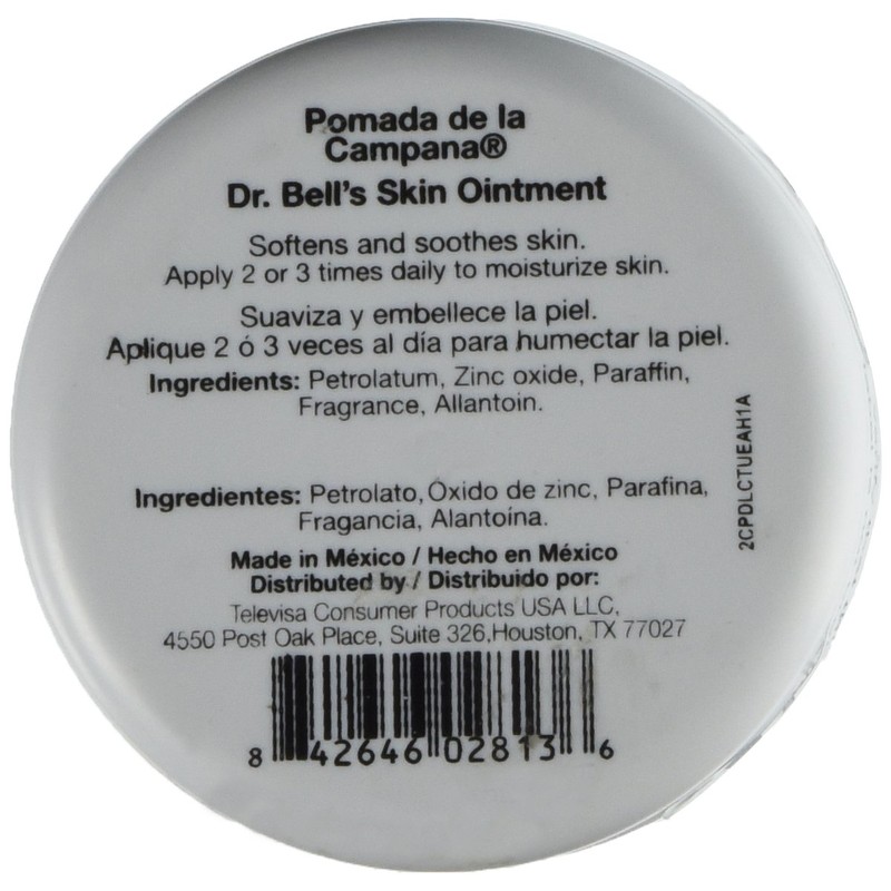 Pomada De La Campana DR Bell's Pomade Skin Ointment with