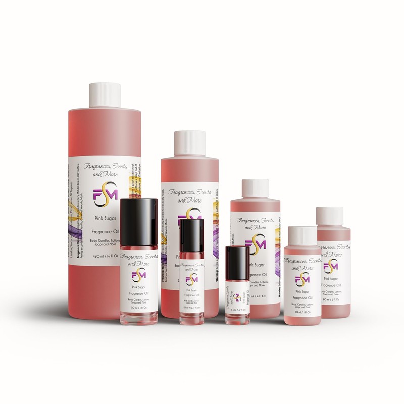 Pink Sugar Fragrance Oil - 0.33 Fl Oz Glass Roll