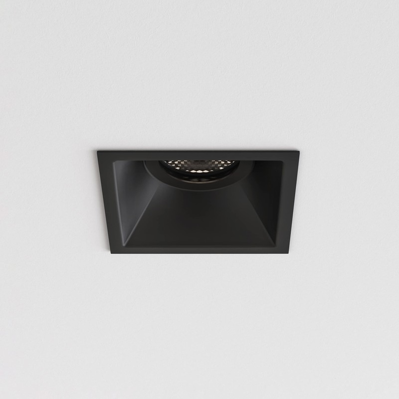 Astro Minima Slimline Square Fixed Fire-Rated IP65 Bathroom Downlight -