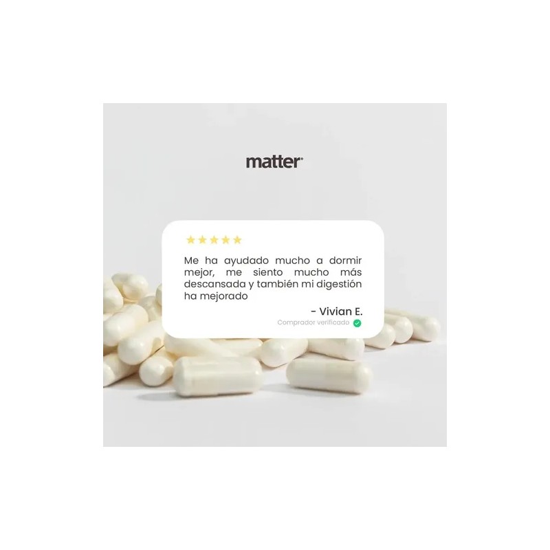 Matter Magno Complex Bisglicinato Magnesio Quelado Magnesium Bisglycinate Chelated Supplement,