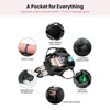 Gym Duffel Bag with Shoe Compartment and Yoga Mat Strap,
