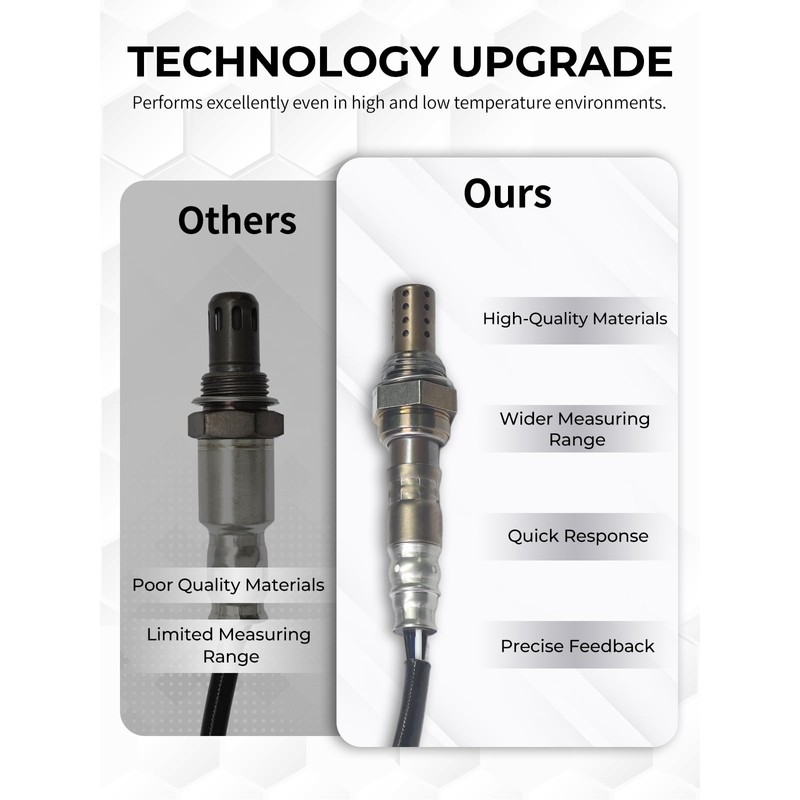 ATBIZZLE O2 Oxygen Sensor 234-4620 234-4621 Upstream and Downstream for