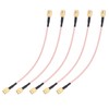 5Pcs RF Coaxial Cable SMA-J to SMA-J Audio Connector 2