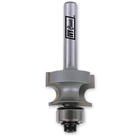 IVY Classic 10920 1/4-Inch Radius Edge Beading Carbide Router Bit with Ball Bearing, 1/4-Inch Shank, 1/Pouch