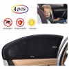 luis 4 Lateral Ventana Cubre Sol Automotiv Cortains Parasol Coche