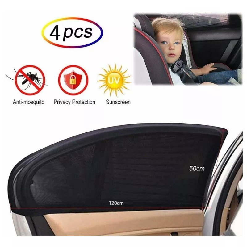 luis 4 Lateral Ventana Cubre Sol Automotiv Cortains Parasol Coche