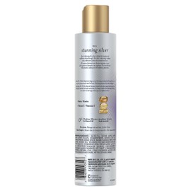 Pantene Stunning Silver Brightening Purple Shampoo for Dyed Gray and Silver Hair, Paraben Free, 285 mL
