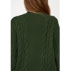 PRETTYGARDEN Long Sleeve Open Front Chunky Cardigan Sweaters for Women