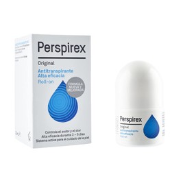 Perspirex Roll-On Original Antitranspirante para el Control de la Sudoración, caja con roll on de 20ml. Megalabs