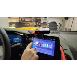 GofMount Valentine 1 v2 radar mount for Corvette C8 2022, 2023, 2024 Custom and Removable