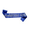 Conggluuo 60th Birthday Sash, 60 BIRTHDAY KING' Birthday Sash for
