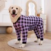 Dog Recovery Suit Full-Zipper After Post-Surgery Large Medium Dogs, Dog