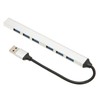 USB 3.0 Hub 7 Ports 5Gbps Fast Transmission Aluminium Alloy