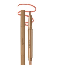 MAEPEOR Matte Lip Crayons 12 Colors Smoothly Creamy Nude Velvet Lipliner Pen With Lip Brush for Daily Wear (Color 02)