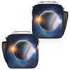 Baseball Galaxy Sun Lunch Bag Box for Kids Boys Girls