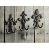Comfify Set of 3 - Cast Iron Fleur De Lis